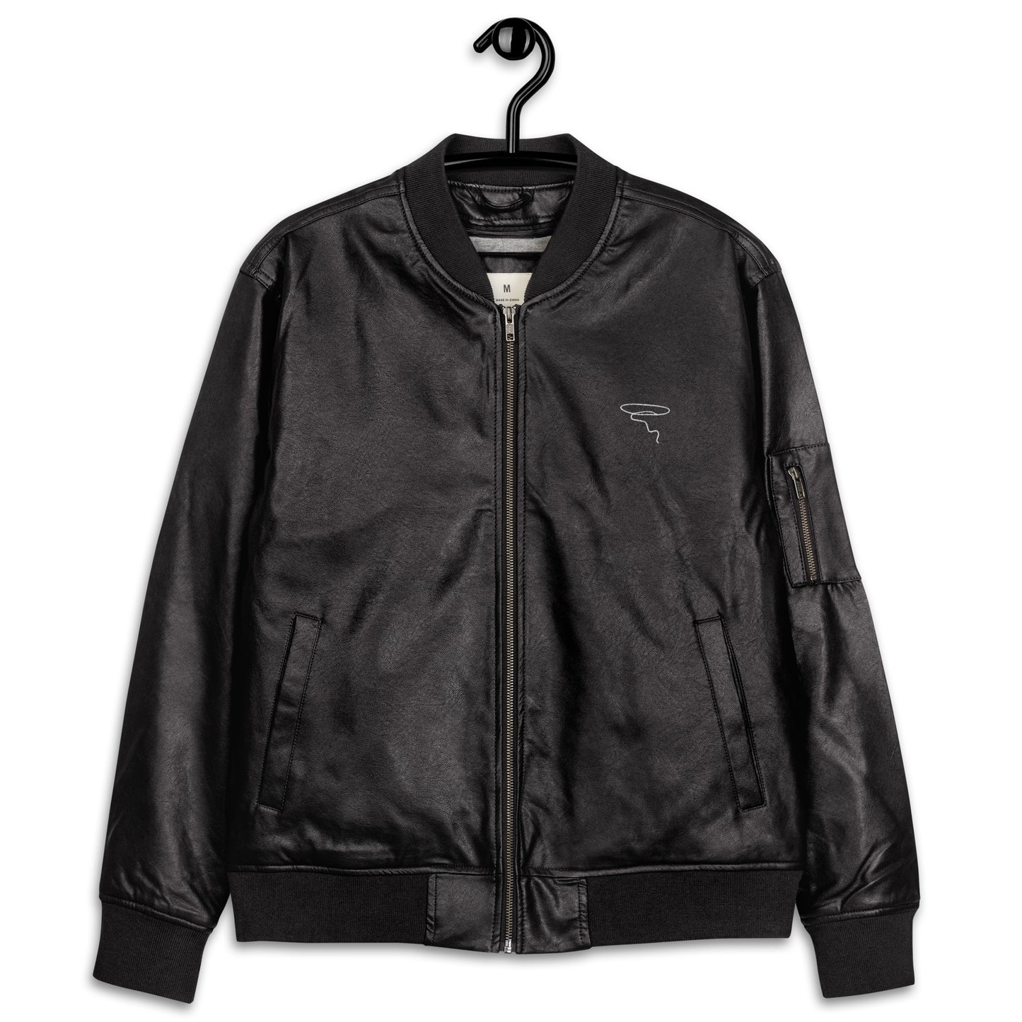 Laso Leather Bomber Jacket