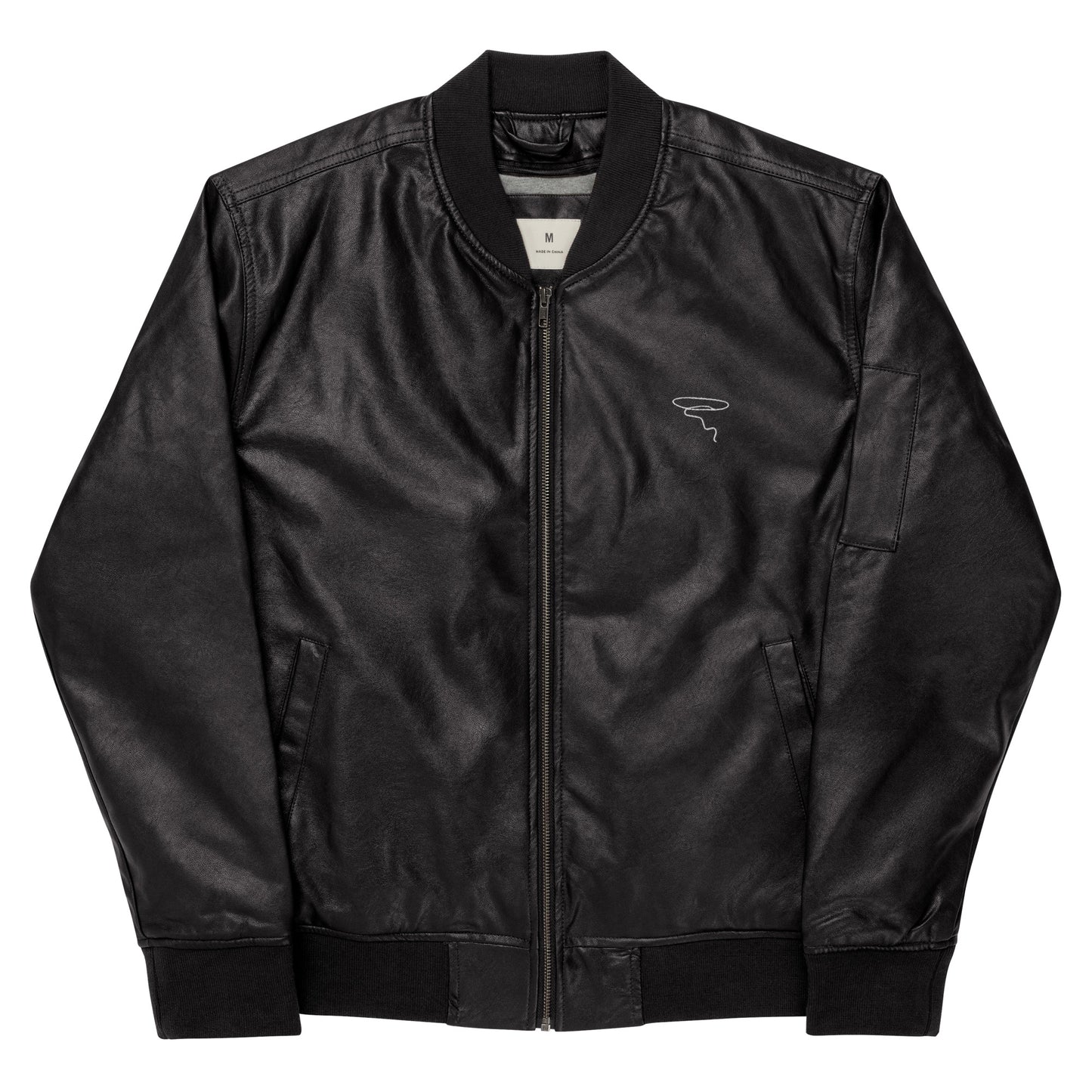 Laso Leather Bomber Jacket