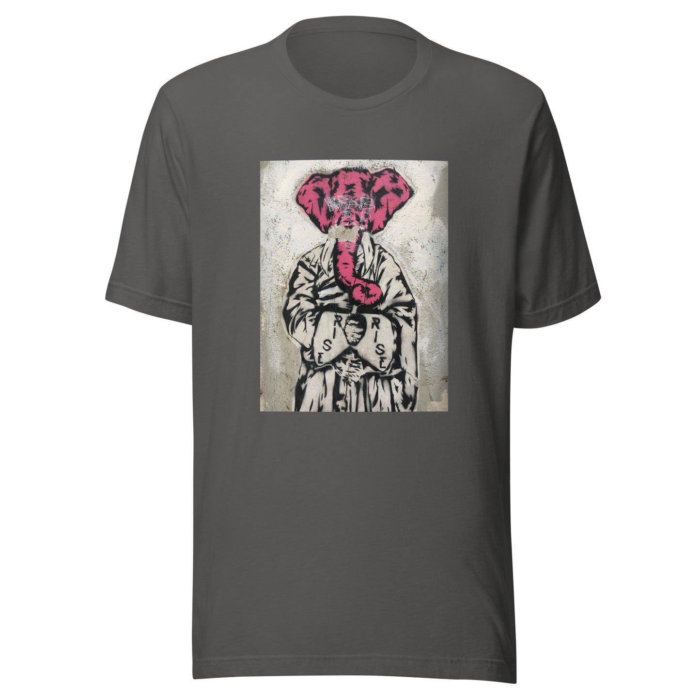 Elephant Street Art T-Shirt | Unisex